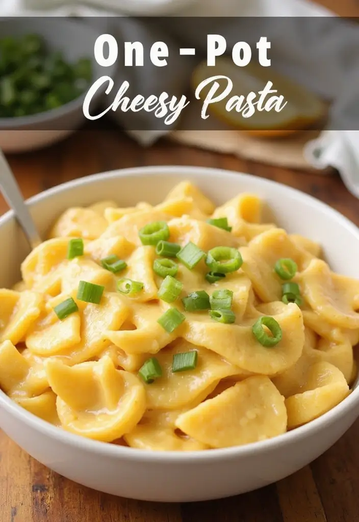 27 Easy Italian Pasta Recipes That Save You Time - 16. One-Pot Cheesy Pasta