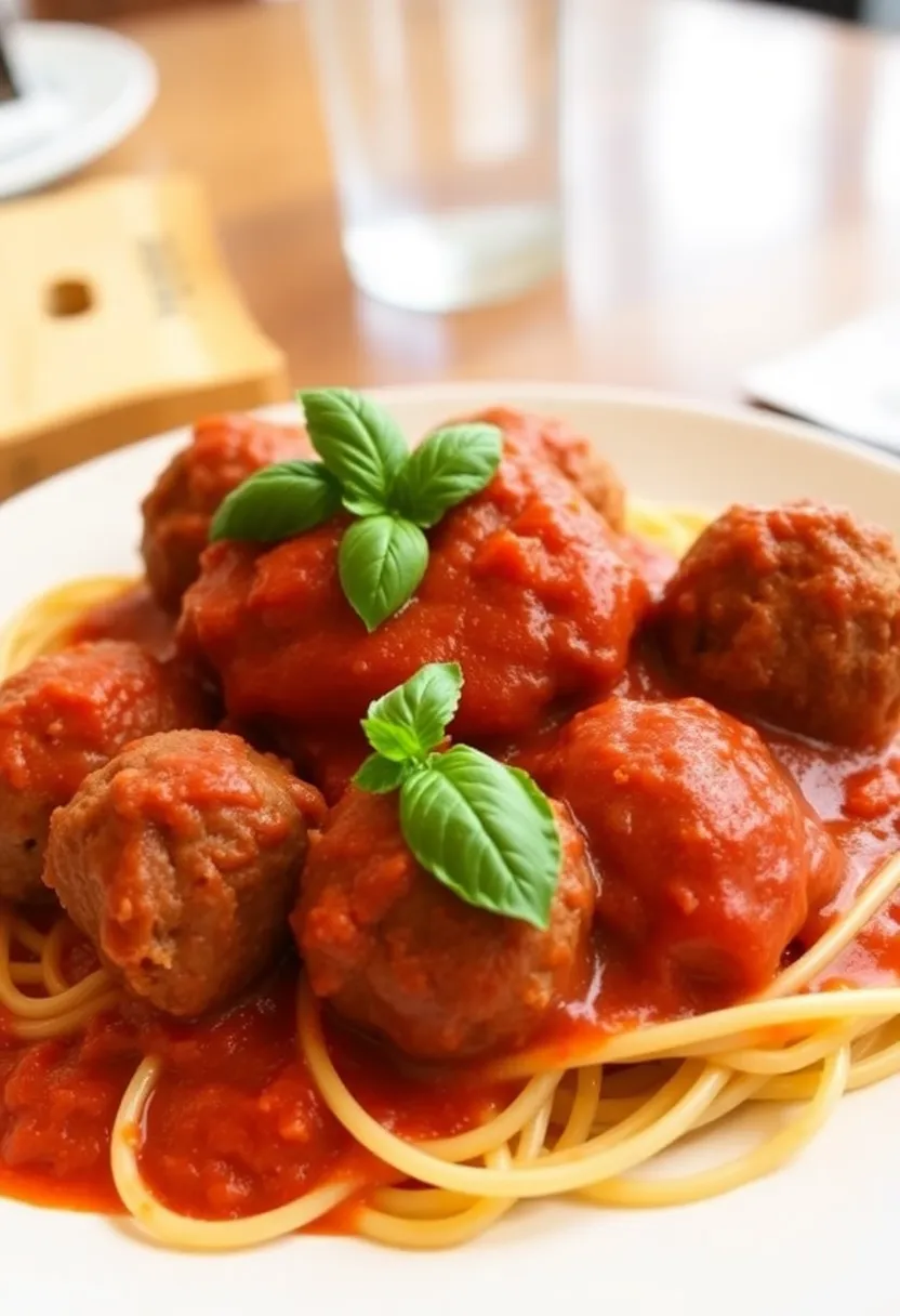 27 Easy Italian Pasta Recipes That Save You Time - 22. Spaghetti with Meatballs