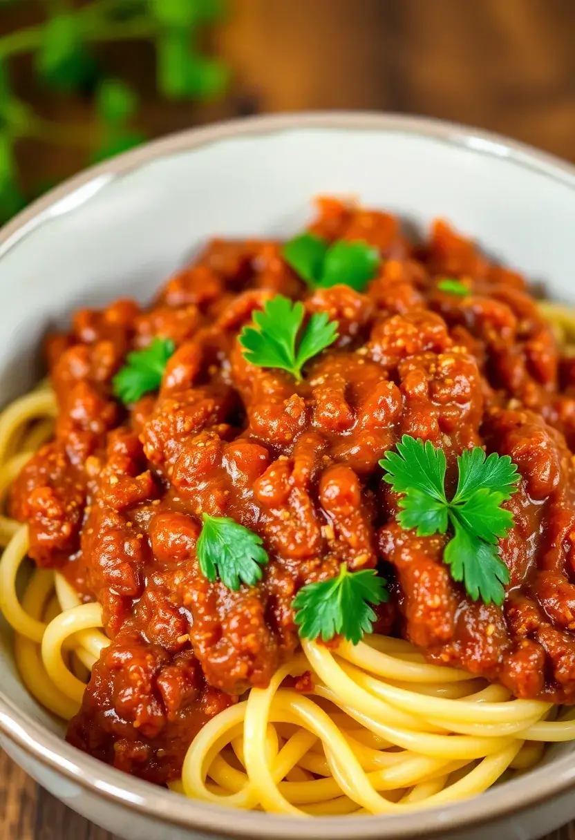 27 Gluten Free Italian Recipes That Actually Taste Great - 16. Gluten Free Bolognese Sauce