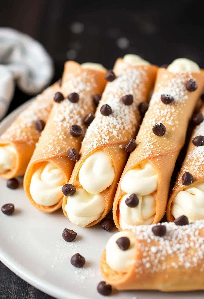 27 Gluten Free Italian Recipes That Actually Taste Great - 22. Gluten Free Cannoli
