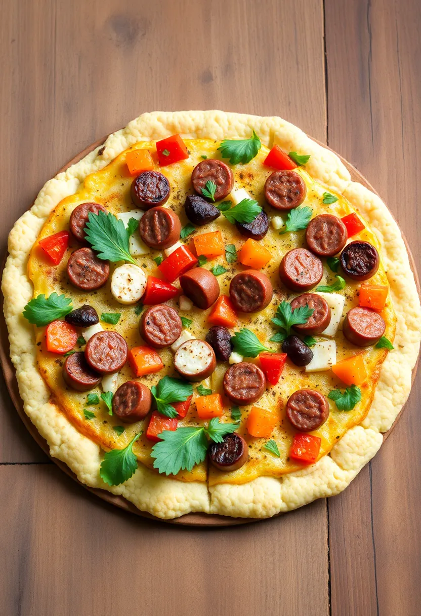 27 Healthy Ground Italian Sausage Recipes for Busy Nights 14 27 Healthy Ground Italian Sausage Recipes for Busy Nights - 14. Italian Sausage Pizza with Cauliflower Crust