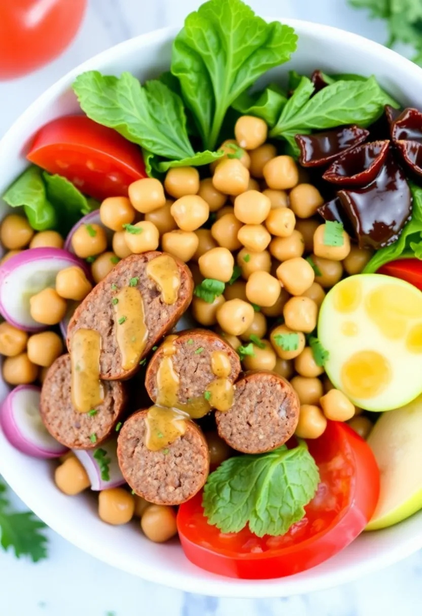 27 Healthy Ground Italian Sausage Recipes for Busy Nights 16 27 Healthy Ground Italian Sausage Recipes for Busy Nights - 16. Italian Sausage and Chickpea Salad