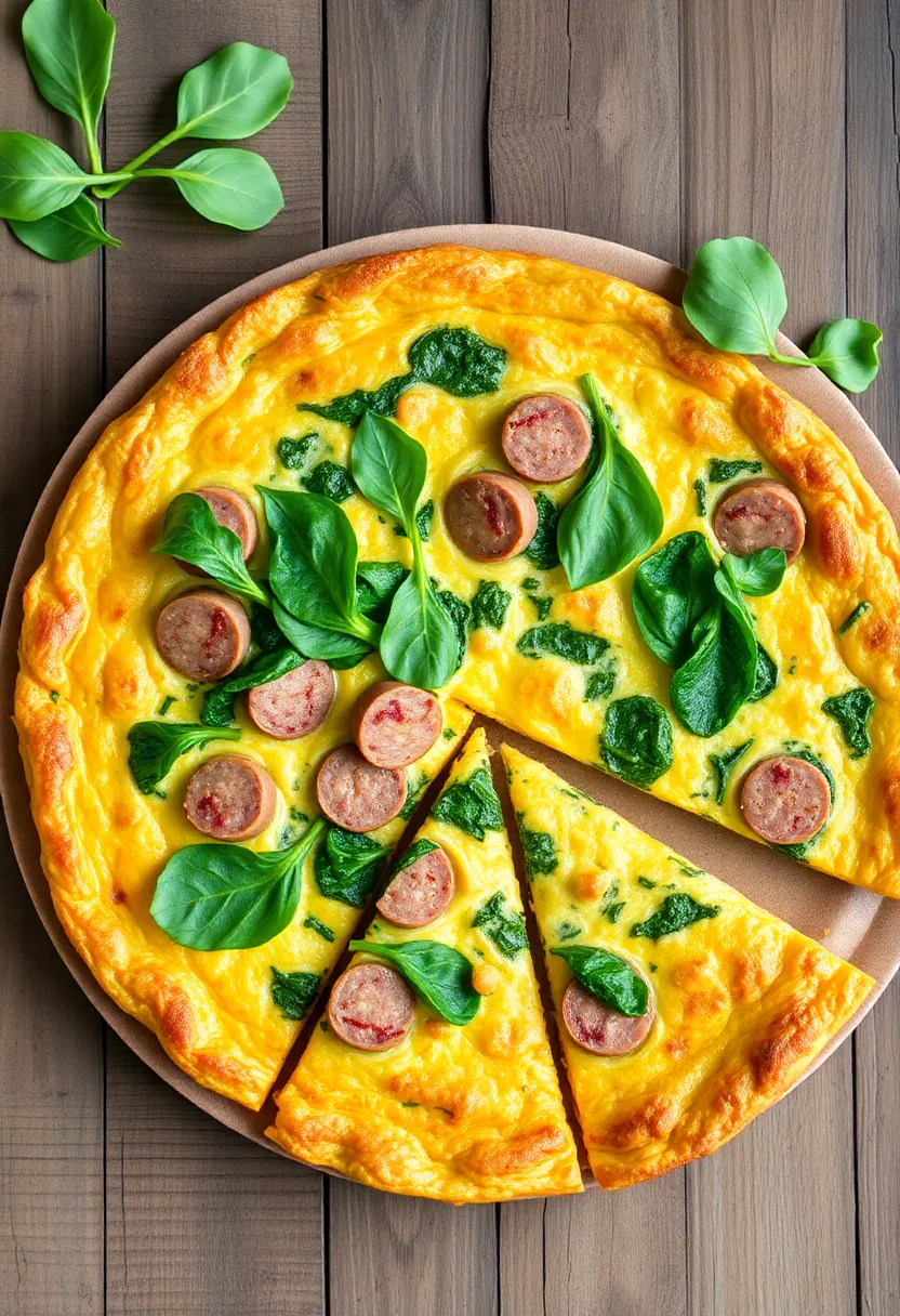 27 Healthy Ground Italian Sausage Recipes for Busy Nights 5 27 Healthy Ground Italian Sausage Recipes for Busy Nights - 5. Italian Sausage and Spinach Frittata