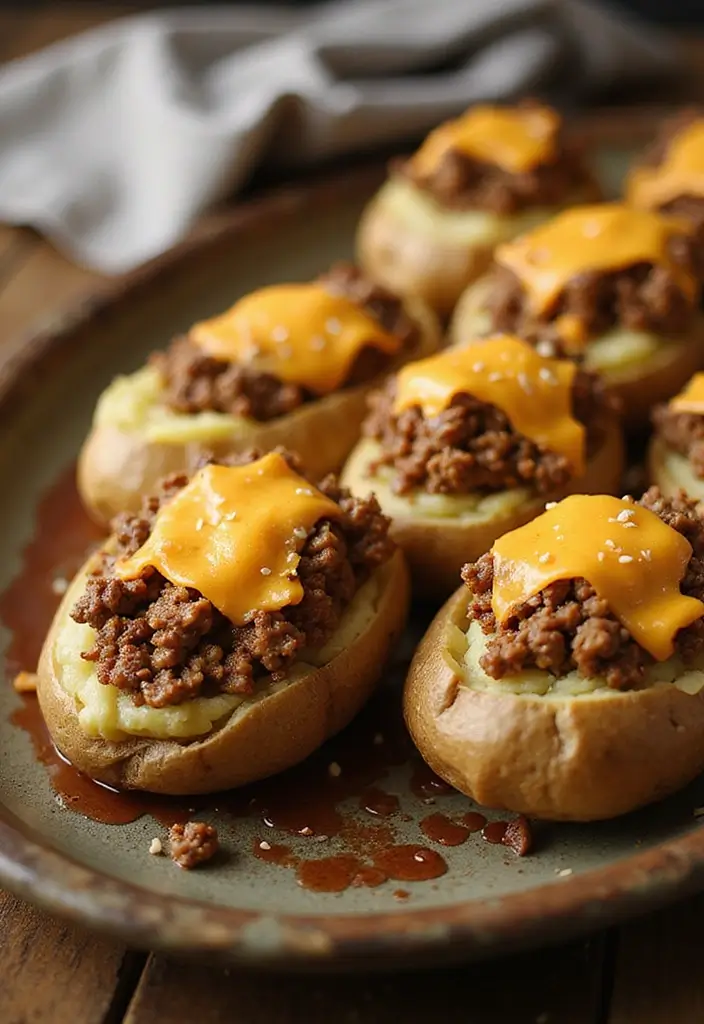 27 Italian Ground Beef Recipes That Are Crowd Pleasers 22 27 Italian Ground Beef Recipes That Are Crowd Pleasers - 22. Italian Beef and Cheese Stuffed Potatoes