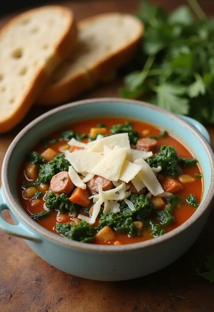 27 Italian Sausage Soup Recipes Perfect for Cozy Nights - 1. Classic Italian Sausage and Kale Soup