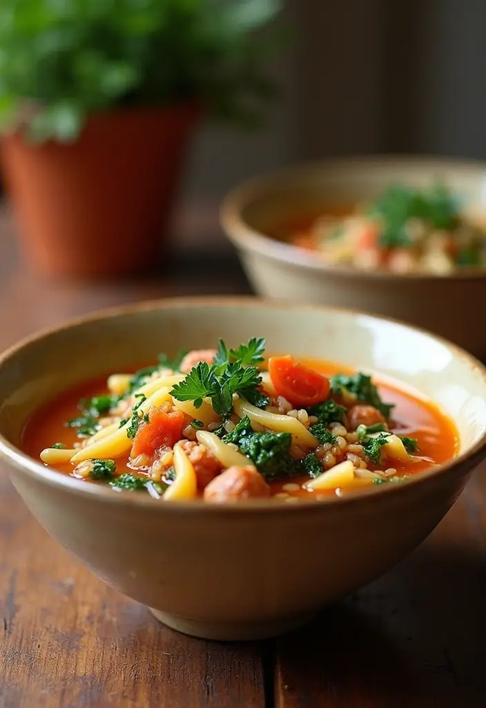 27 Italian Sausage Soup Recipes Perfect for Cozy Nights - 12. Italian Sausage and Orzo Soup