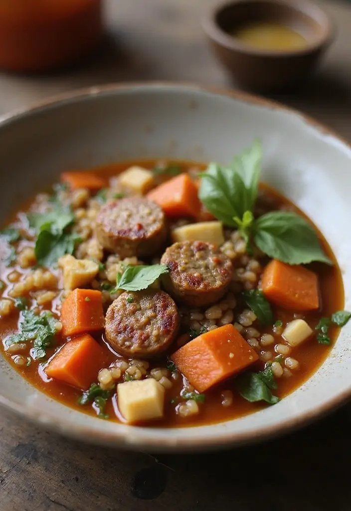 27 Italian Sausage Soup Recipes Perfect for Cozy Nights - 20. Italian Sausage and Quinoa Soup
