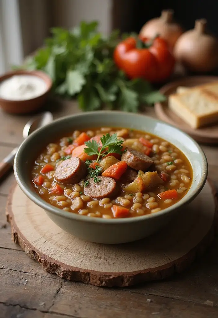 27 Italian Sausage Soup Recipes Perfect for Cozy Nights - 25. Italian Sausage and Barley Soup