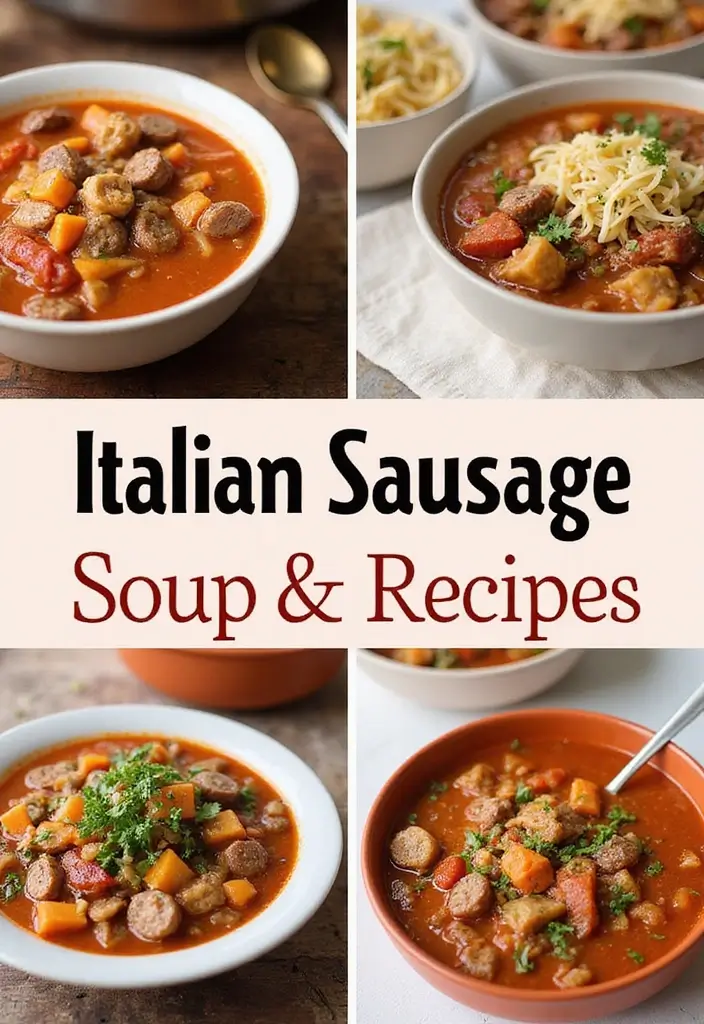 27 Italian Sausage Soup Recipes Perfect for Cozy Nights - Conclusion