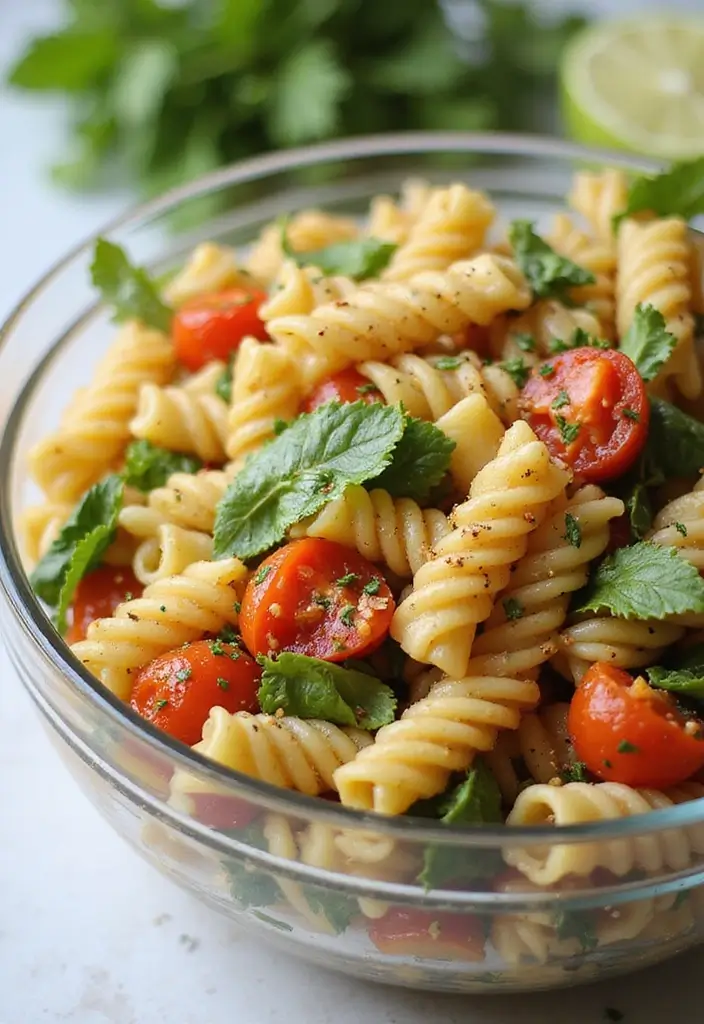 27 Pasta Salad Recipes with Italian Dressing and Salad Supreme Everyone Will Love 22 27 Pasta Salad Recipes with Italian Dressing and Salad Supreme Everyone Will Love - 22. Vegan Pasta Salad with Italian Dressing