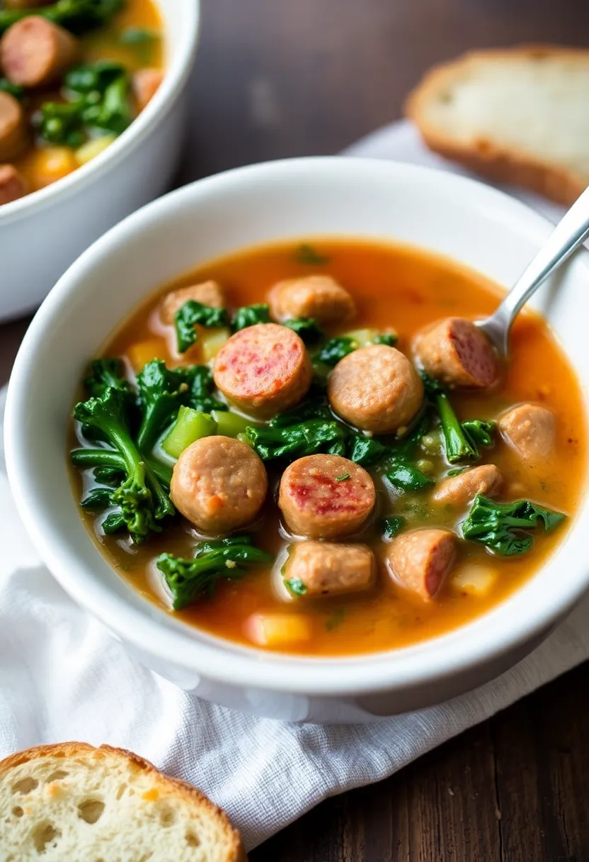 28 Hot Italian Sausage Recipes Perfect for Dinner 16 28 Hot Italian Sausage Recipes Perfect for Dinner - 16. Italian Sausage and Kale Soup