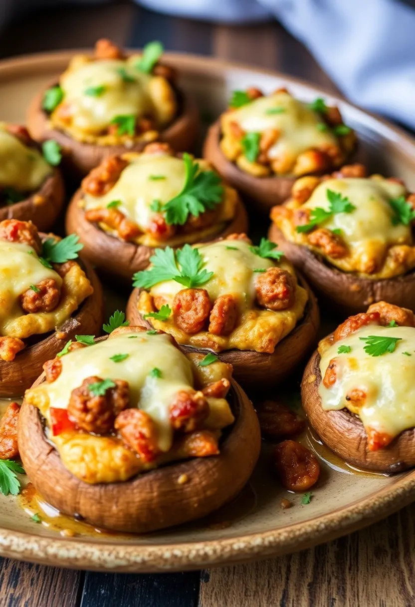 28 Hot Italian Sausage Recipes Perfect for Dinner 20 28 Hot Italian Sausage Recipes Perfect for Dinner - 20. Italian Sausage and Cheese Stuffed Mushrooms