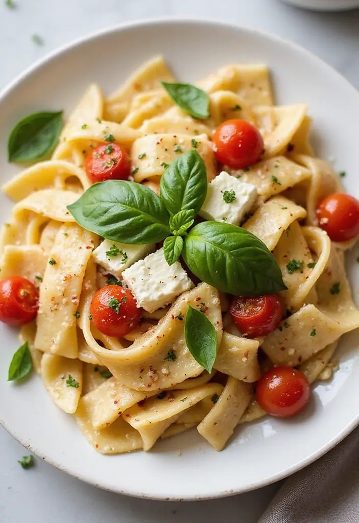 28 Italian Pasta Bake Recipes That Comfort Every Bite - 24. Baked Feta Pasta