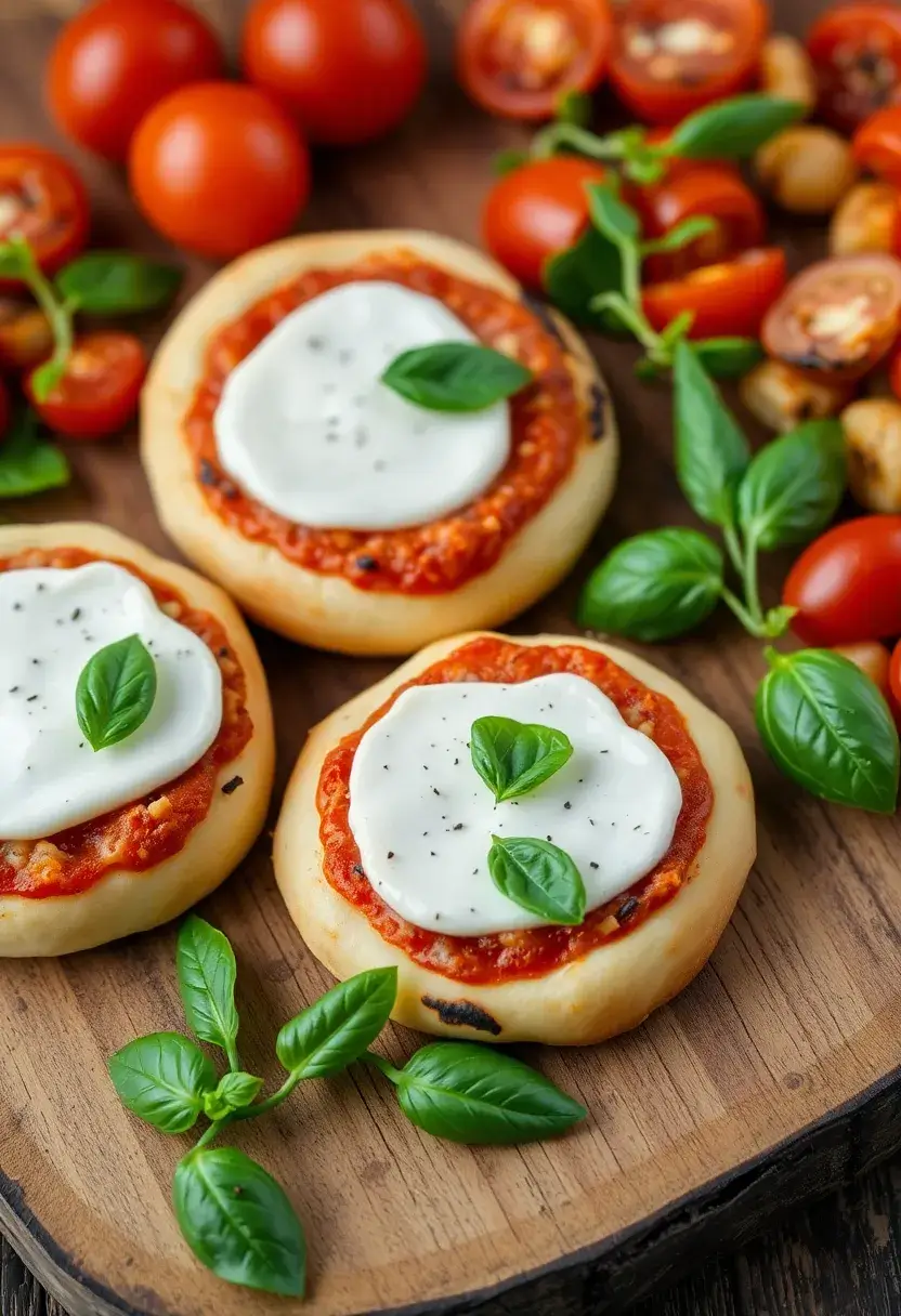 28 Italian Recipes for Potluck That Everyone Will Ask For 14 28 Italian Recipes for Potluck That Everyone Will Ask For - 14. Mini Margherita Pizzas