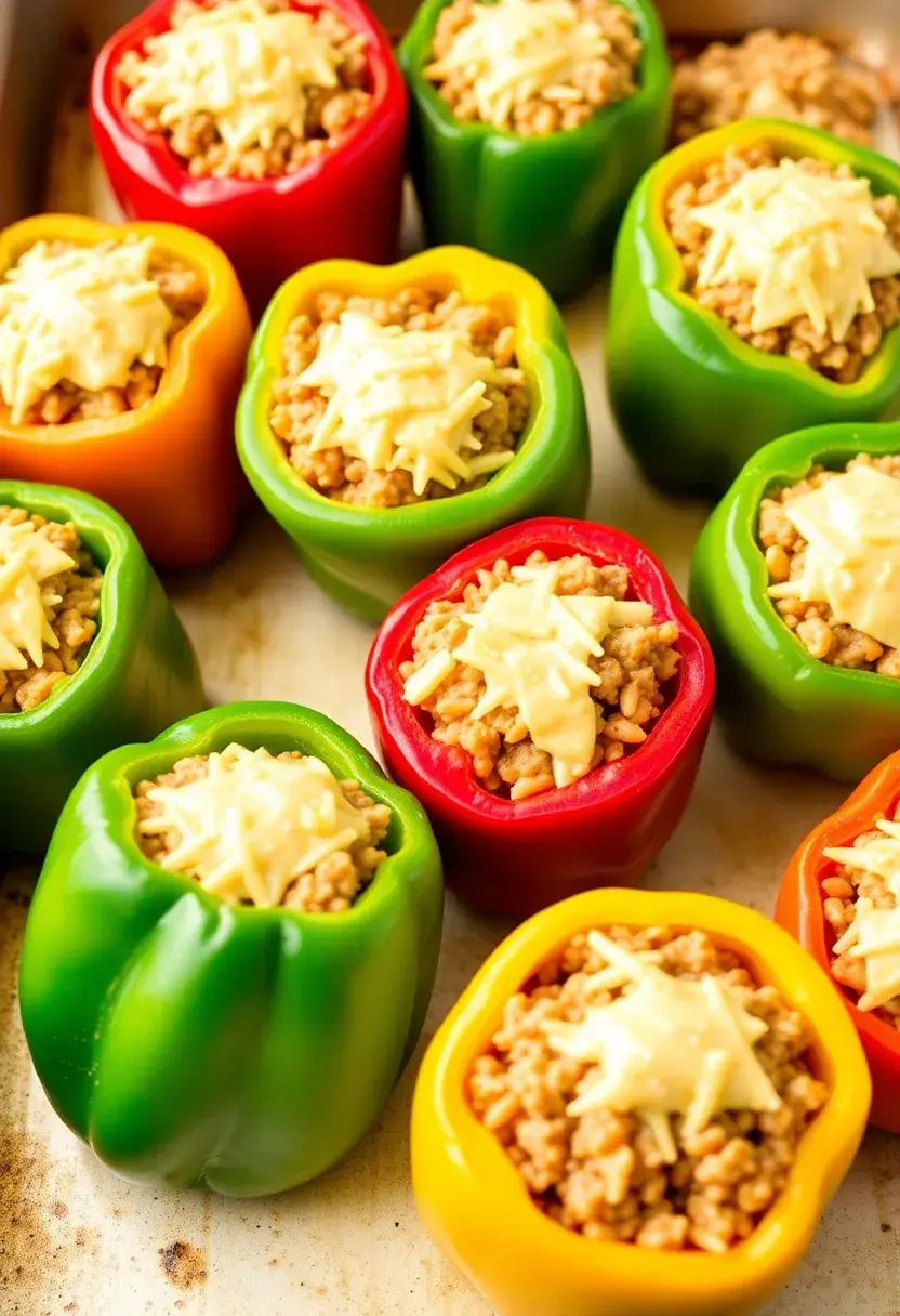 28 Italian Recipes for Potluck That Everyone Will Ask For 16 28 Italian Recipes for Potluck That Everyone Will Ask For - 16. Stuffed Peppers with Italian Sausage