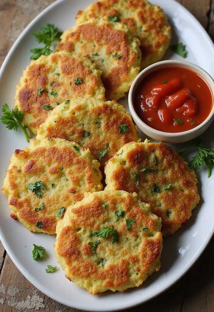 28 Italian Recipes for Potluck That Everyone Will Ask For 6 28 Italian Recipes for Potluck That Everyone Will Ask For - 6. Zucchini and Ricotta Fritters