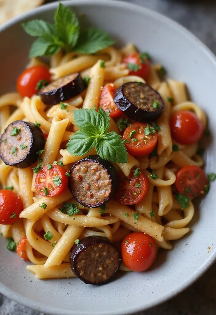 28 Italian Sausage Pasta Recipes Easy Enough for Beginners 12 28 Italian Sausage Pasta Recipes Easy Enough for Beginners - 12. Italian Sausage and Eggplant Pasta