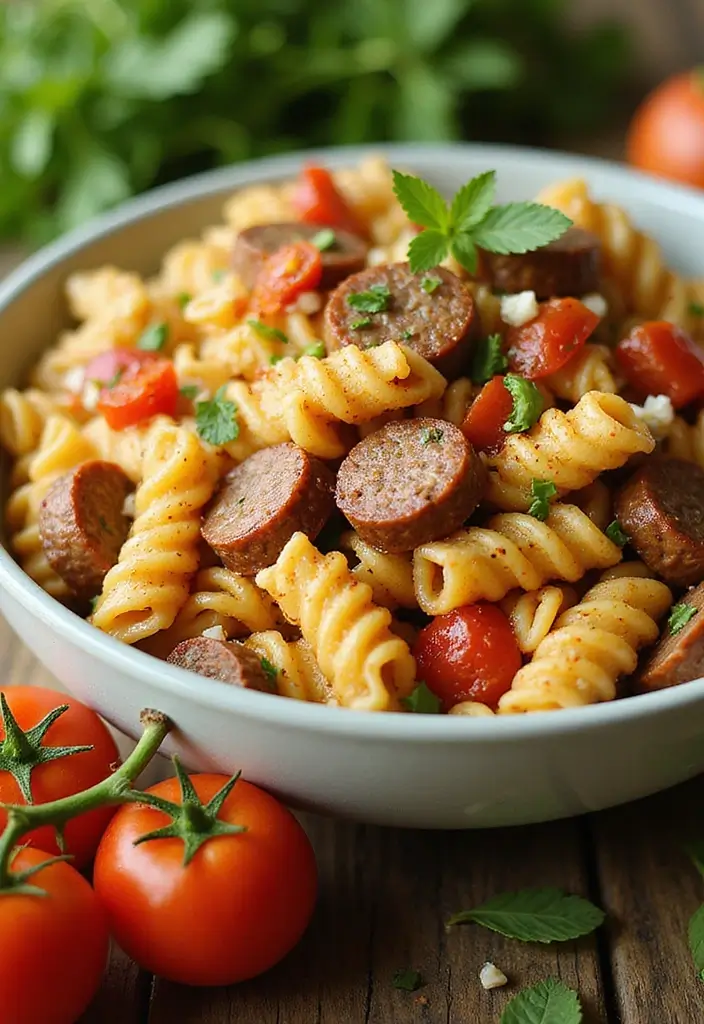 28 Italian Sausage Pasta Recipes Easy Enough for Beginners 13 28 Italian Sausage Pasta Recipes Easy Enough for Beginners - 13. Zesty Italian Sausage Pasta Salad