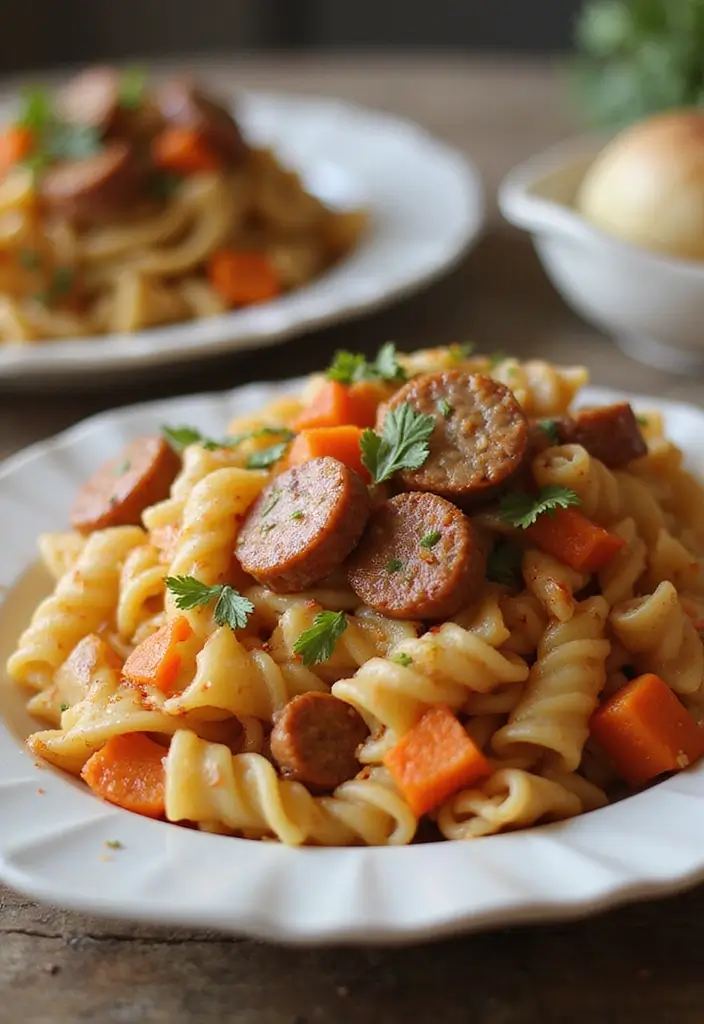28 Italian Sausage Pasta Recipes Easy Enough for Beginners 19 28 Italian Sausage Pasta Recipes Easy Enough for Beginners - 19. Italian Sausage and Carrot Pasta