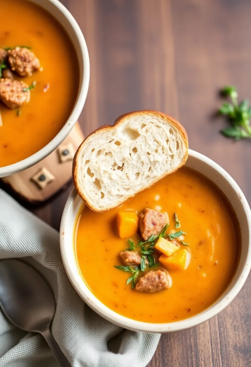 28 Spicy Italian Sausage Recipes You Can’t Resist 20 28 Spicy Italian Sausage Recipes You Can’t Resist - 20. Spicy Italian Sausage and Butternut Squash Soup