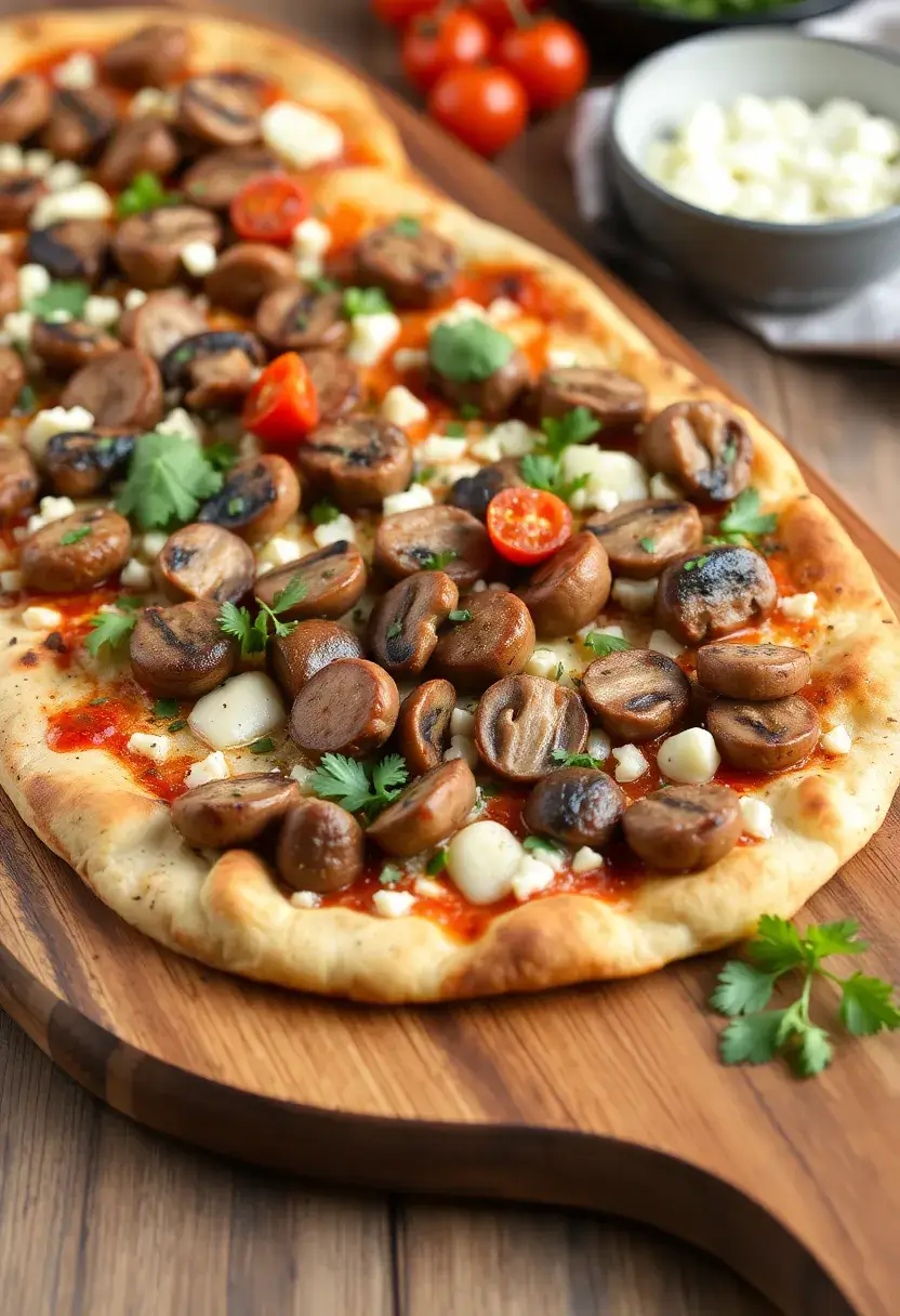 28 Spicy Italian Sausage Recipes You Can’t Resist 21 28 Spicy Italian Sausage Recipes You Can’t Resist - 21. Spicy Italian Sausage and Mushroom Flatbread