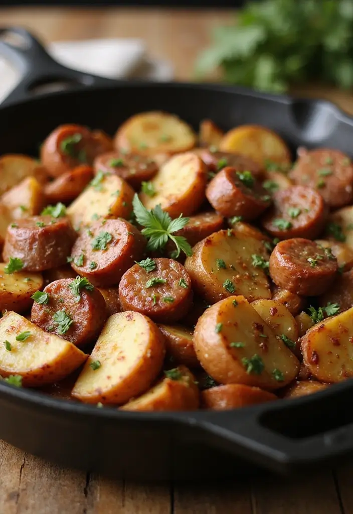 28 Spicy Italian Sausage Recipes You Can’t Resist 3 28 Spicy Italian Sausage Recipes You Can’t Resist - 3. Hearty Italian Sausage and Potato Skillet