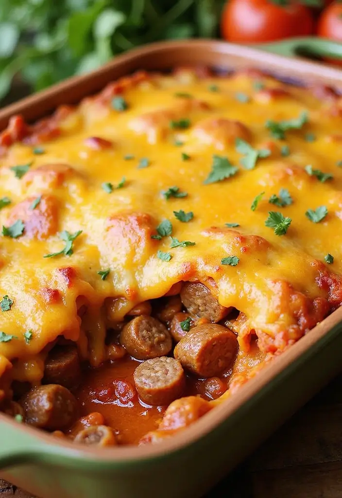 28 Spicy Italian Sausage Recipes You Can’t Resist 5 28 Spicy Italian Sausage Recipes You Can’t Resist - 5. Cheesy Italian Sausage Bake