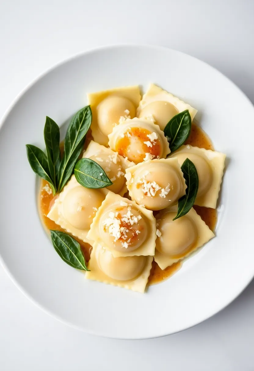 29 Fancy Italian Dinner Recipes to Impress Your Guests - 11. Ravioli with Brown Butter Sauce