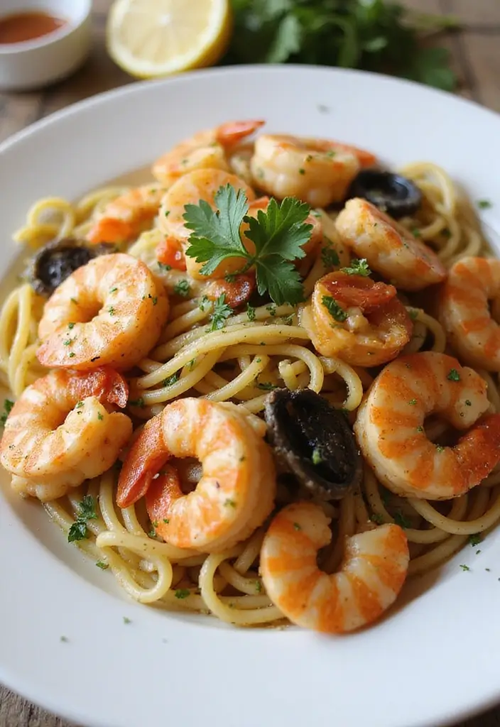 29 Fancy Italian Dinner Recipes to Impress Your Guests - 14. Seafood Linguine