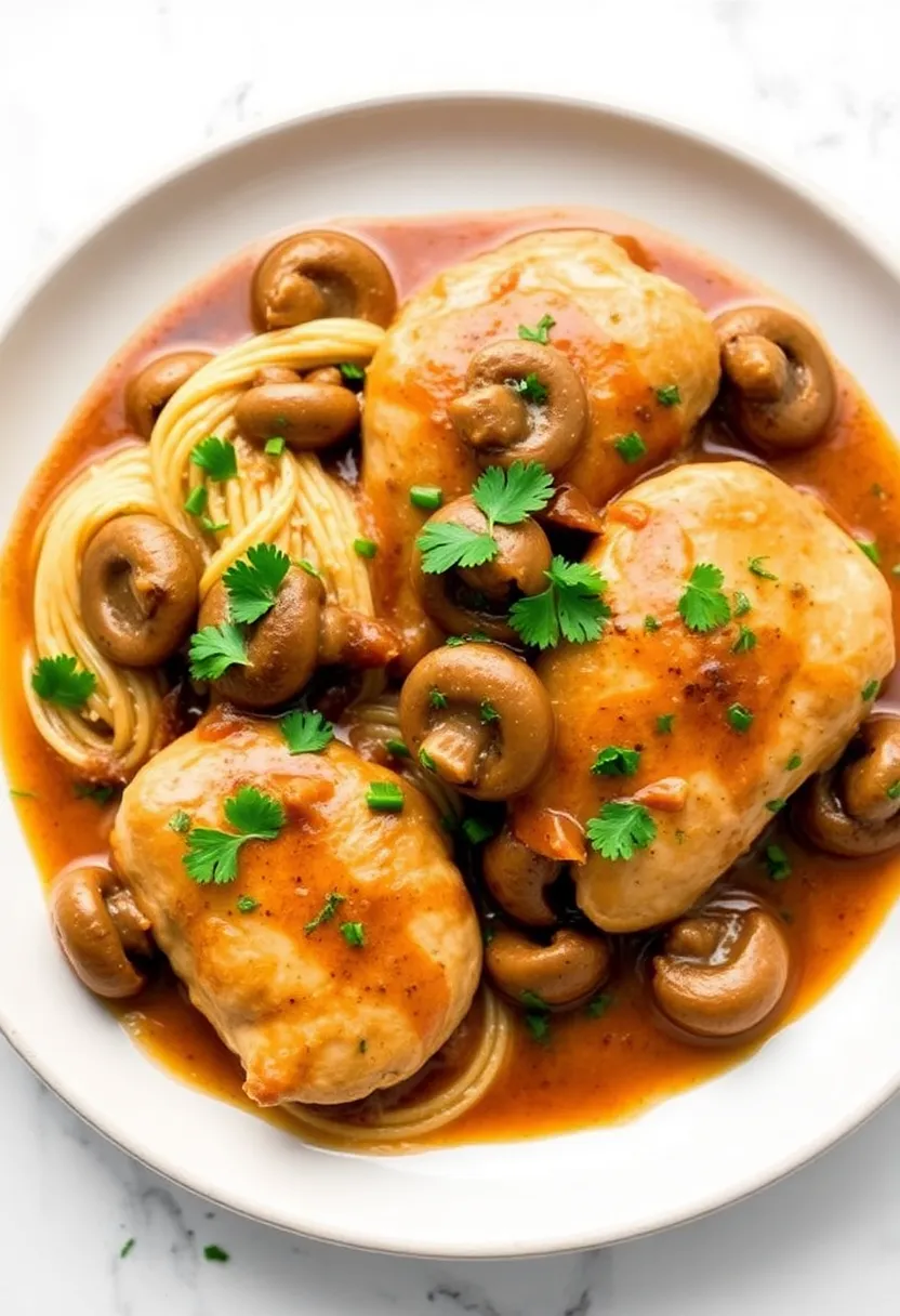 29 Fancy Italian Dinner Recipes to Impress Your Guests - 17. Chicken Marsala