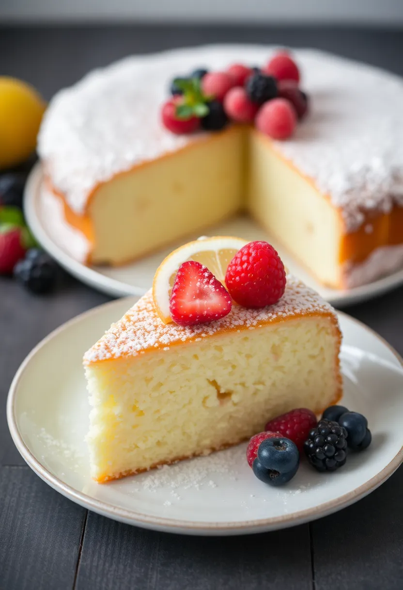 29 Fancy Italian Dinner Recipes to Impress Your Guests - 24. Lemon Ricotta Cake