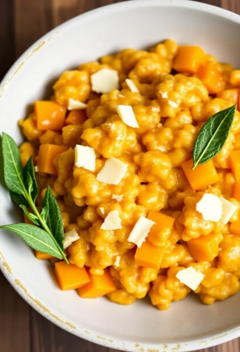 29 Fancy Italian Dinner Recipes to Impress Your Guests - 28. Butternut Squash Risotto