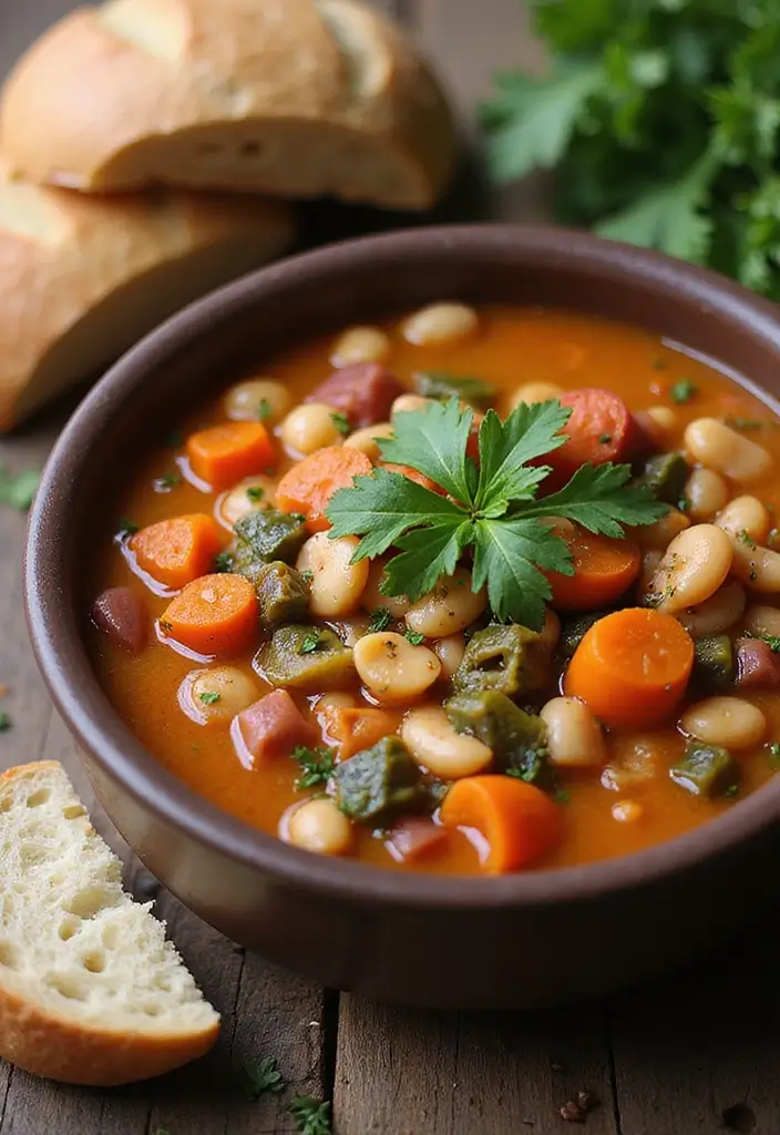 29 Italian Bean Soup Recipes Packed with Protein - 1. Hearty Tuscan Bean Soup