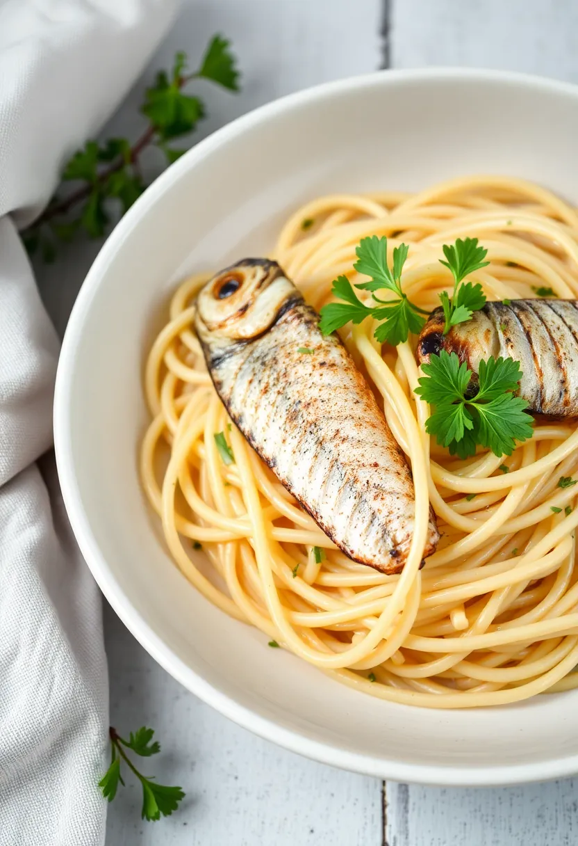 29 Italian Fish Recipes Christmas Eve Traditionals 28 29 Italian Fish Recipes Christmas Eve Traditionals - 28. Spaghetti con Sgombro (Spaghetti with Mackerel)