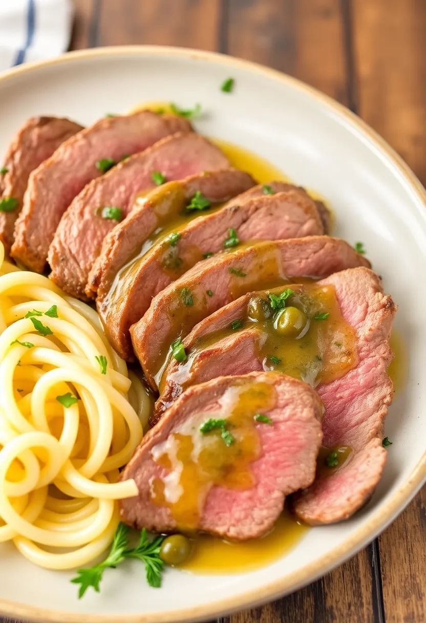 29 Italian Recipes with Beef Full of Flavor 16 29 Italian Recipes with Beef Full of Flavor - 16. Beef Piccata