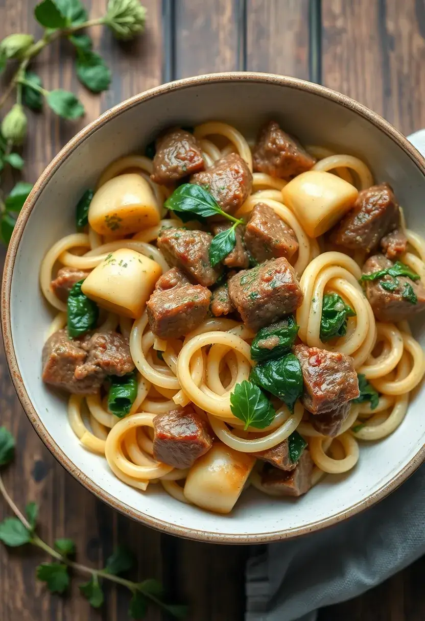 29 Italian Recipes with Beef Full of Flavor 25 29 Italian Recipes with Beef Full of Flavor - 25. Beef and Artichoke Pasta