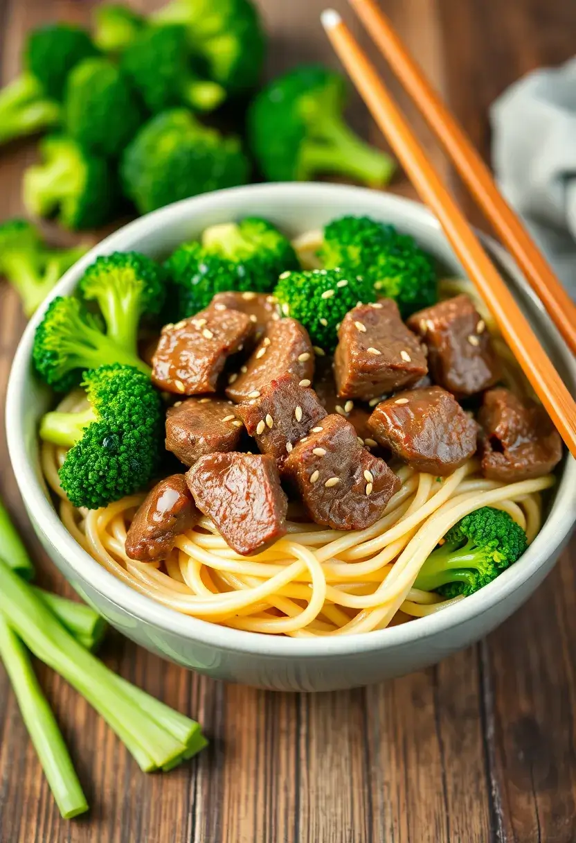 29 Italian Recipes with Beef Full of Flavor 5 29 Italian Recipes with Beef Full of Flavor - 5. Beef and Broccoli Pasta