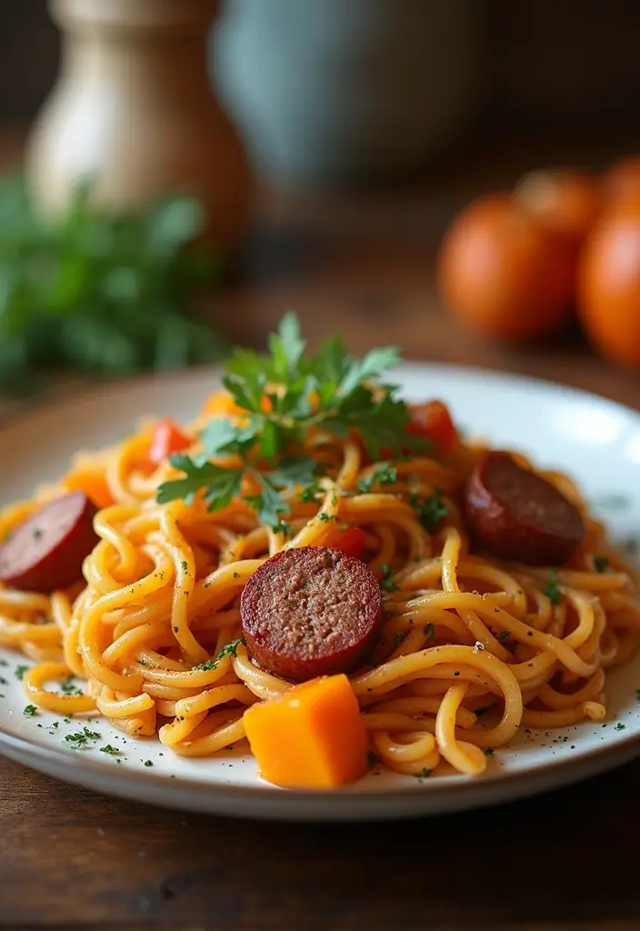 29 Spicy Italian Sausage Pasta Recipes Packed with Flavor - 22. Spicy Italian Sausage and Butternut Squash Pasta