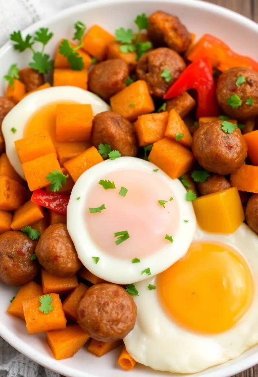 29 Sweet Italian Sausage Recipes You’ll Want to Save - 22. Sweet Italian Sausage and Sweet Potato Hash