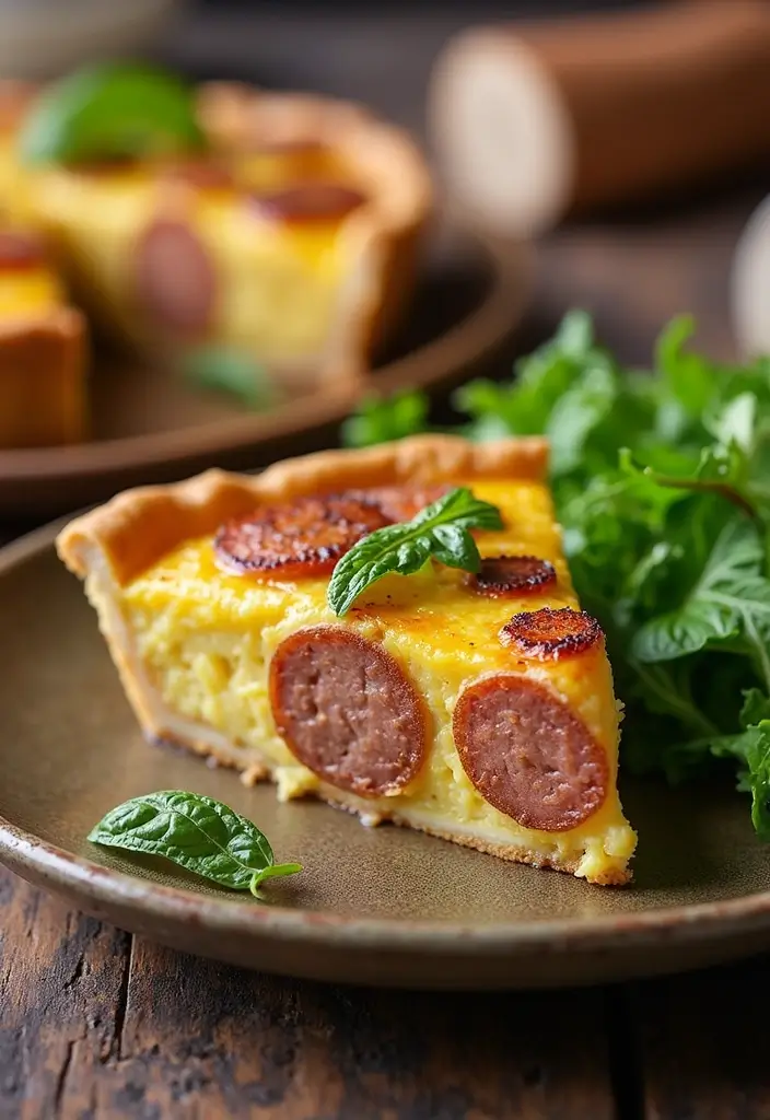 29 Sweet Italian Sausage Recipes You’ll Want to Save - 9. Sweet Italian Sausage Quiche