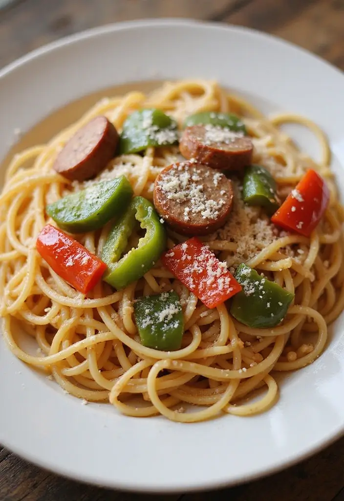 30 Best Italian Sausage Recipes for Flavor Lovers 1 30 Best Italian Sausage Recipes for Flavor Lovers - 1. Spaghetti with Italian Sausage and Peppers