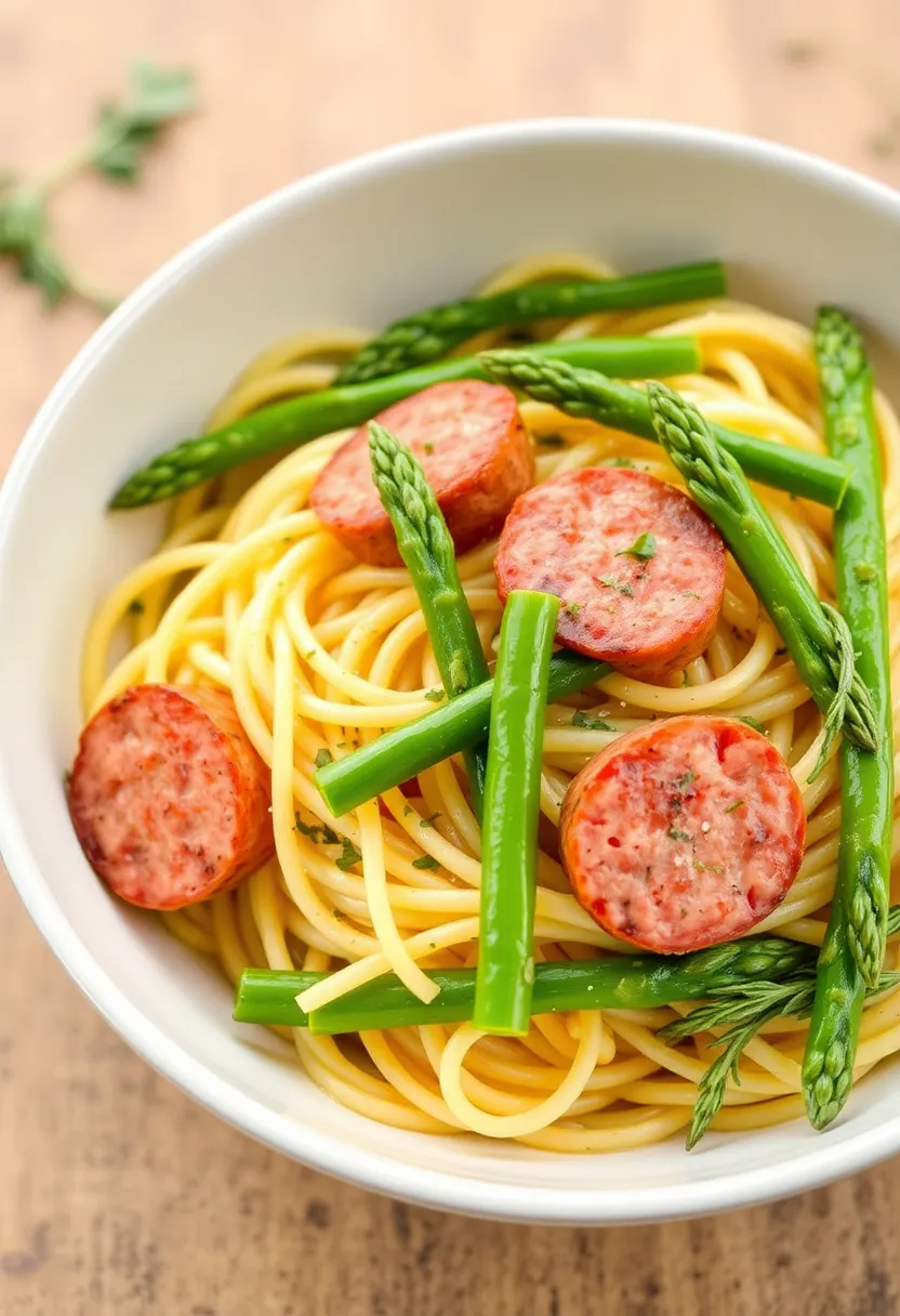 30 Best Italian Sausage Recipes for Flavor Lovers 20 30 Best Italian Sausage Recipes for Flavor Lovers - 20. Italian Sausage and Asparagus Pasta