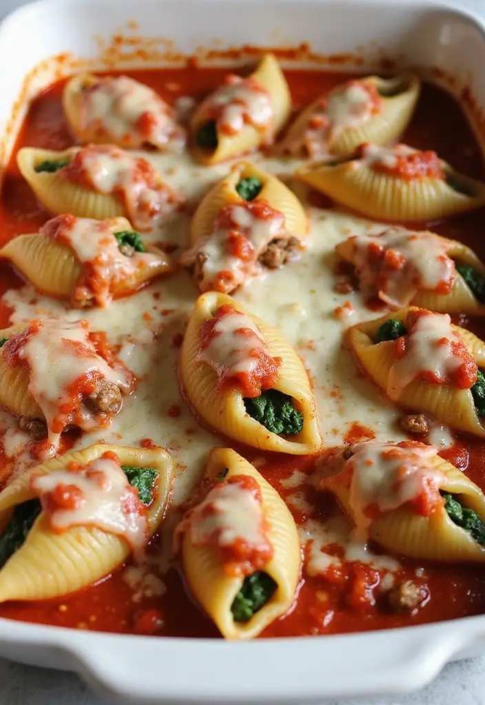 30 Best Italian Sausage Recipes for Flavor Lovers 4 30 Best Italian Sausage Recipes for Flavor Lovers - 4. Italian Sausage and Spinach Stuffed Shells