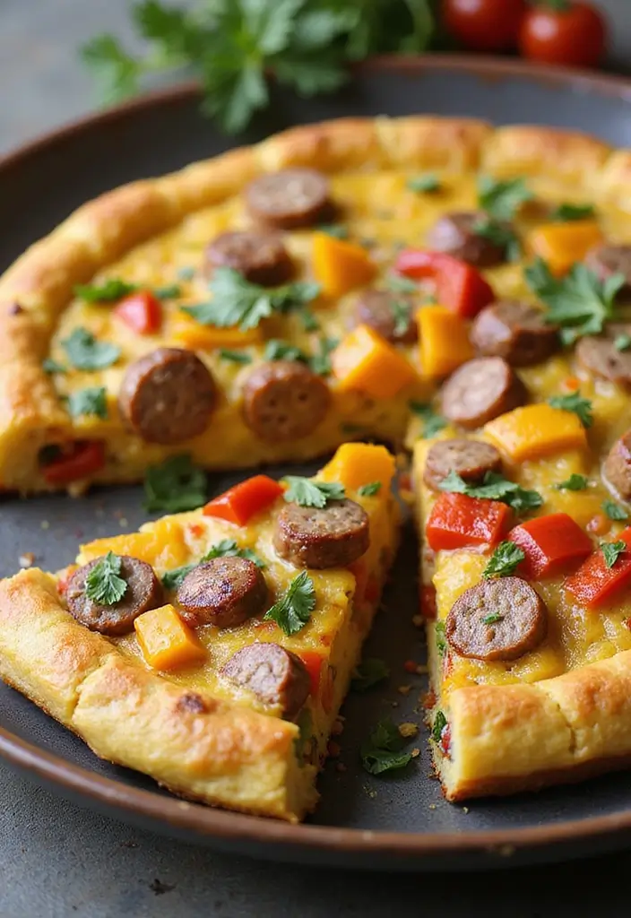 30 Best Italian Sausage Recipes for Flavor Lovers 8 30 Best Italian Sausage Recipes for Flavor Lovers - 8. Italian Sausage and Bell Pepper Frittata
