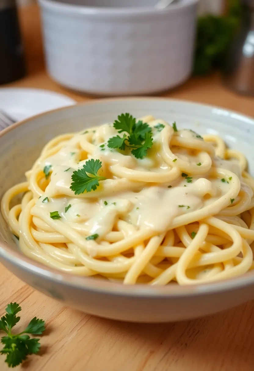 30 Dairy Free Italian Recipes That Still Taste Amazing - 16. Vegan Fettuccine Alfredo