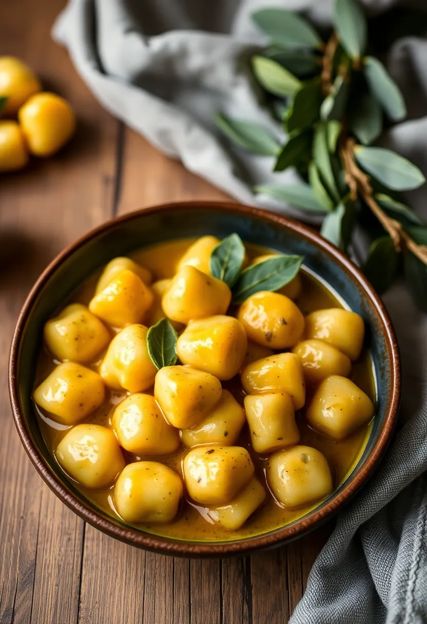 30 Dairy Free Italian Recipes That Still Taste Amazing - 17. Vegan Gnocchi with Sage Brown Butter