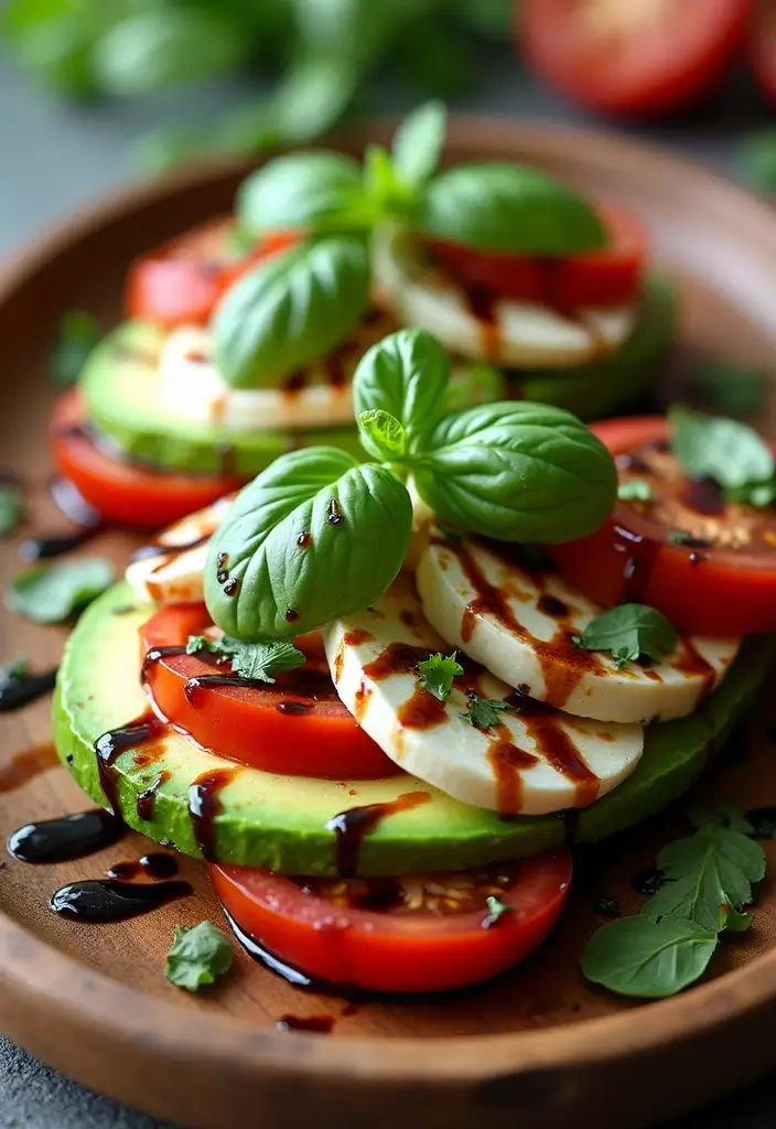 30 Dairy Free Italian Recipes That Still Taste Amazing - 5. Vegan Caprese Salad