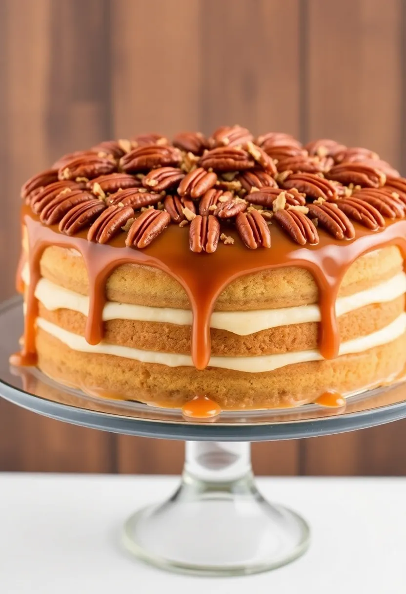 30 Easy Italian Dessert Recipes Everyone Will Enjoy 15 30 Easy Italian Dessert Recipes Everyone Will Enjoy - 15. Caramel Pecan Cake