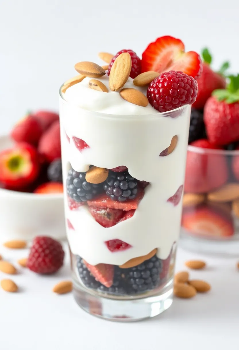 30 Easy Italian Dessert Recipes Everyone Will Enjoy 16 30 Easy Italian Dessert Recipes Everyone Will Enjoy - 16. Berry and Almond Parfait