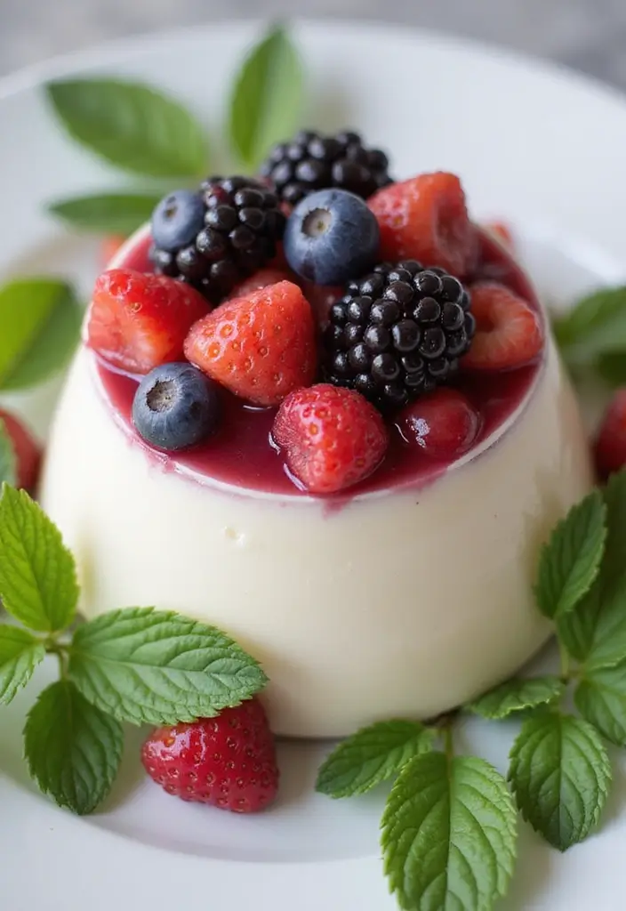 30 Easy Italian Dessert Recipes Everyone Will Enjoy 2 30 Easy Italian Dessert Recipes Everyone Will Enjoy - 2. Panna Cotta with Mixed Berries
